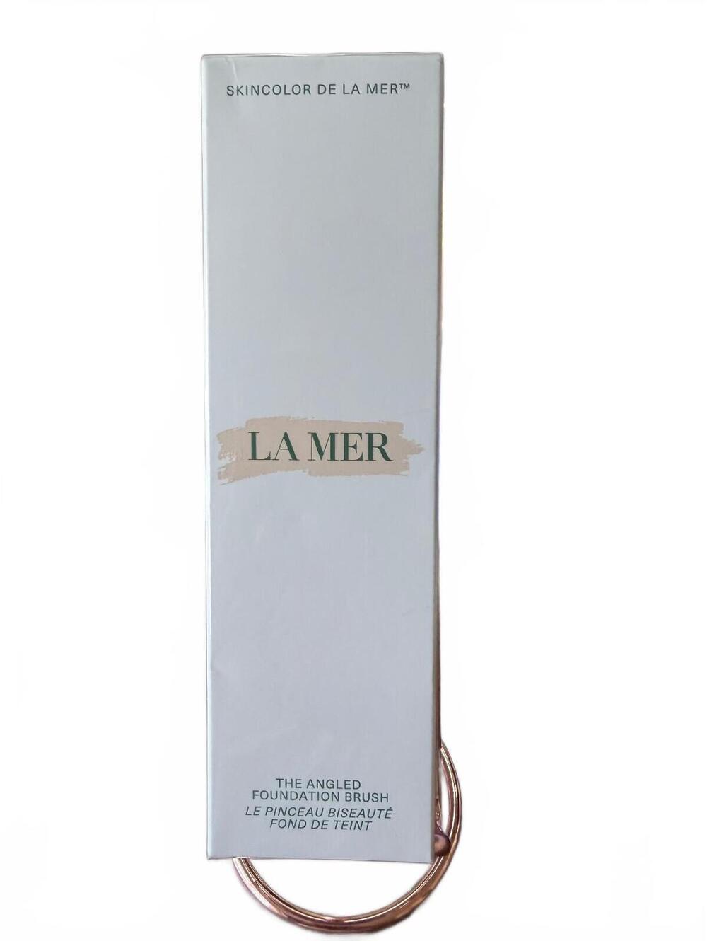 La Mer The Angled Foundation Brush Skincolor New in Box NIB